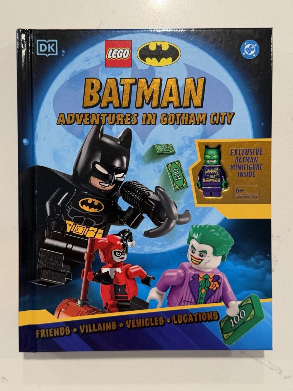 Lego DC Batman Adventures Gotham City Book Exclusive Minifigure Joker Mask #10